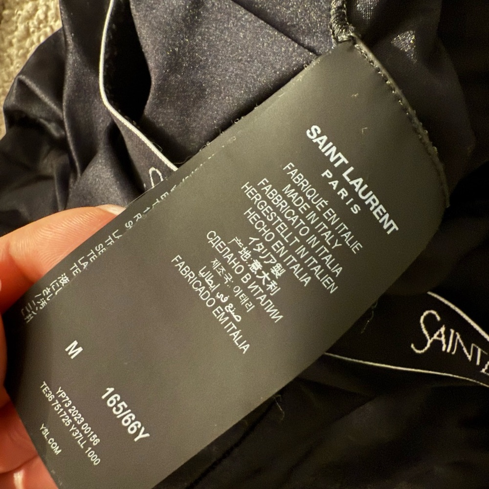 Saint Laurent Black Leggings - Picture 5 of 5